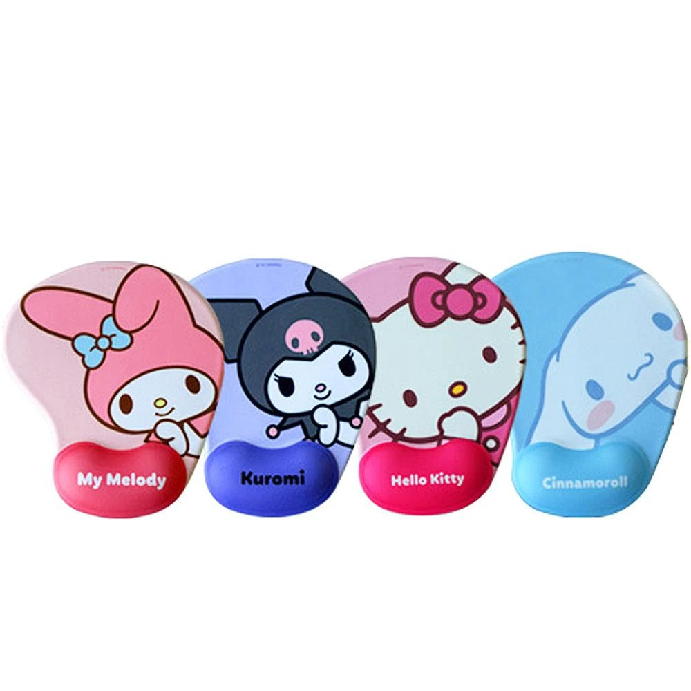 Sanrio Characters Wrist Support Mouse Pad Sanrio Characters Wrist Support Mouse Pad -Hello Discount Store 8809314009530 all01