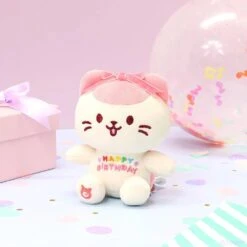 Anirollz Happy Birthday Kittiroll Small Sitting Plush
