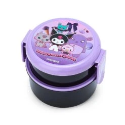 Sanrio Kuromi Round Bento Lunch Box