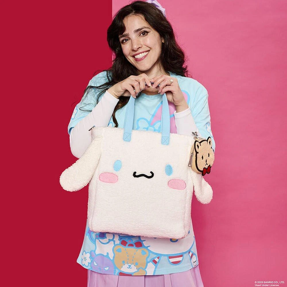 Loungefly x Sanrio Cinnamoroll Cosplay Sherpa Tote Bag With Coin Bag Loungefly X Sanrio Cinnamoroll Cosplay Sherpa Tote Bag With Coin Bag -Hello Discount Store medium 033cb139 31d2 4aa7 b72f d66d665a4026