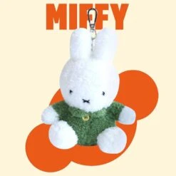 Miffy Sitting Clip-On Plush: Green -Hello Discount Store medium 03f7fa12 6995 44c9 bed9 71ce1bb68958