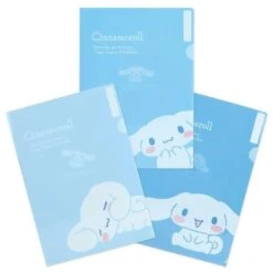 Sanrio Cinnamoroll 3-pc Clear File Folder Set