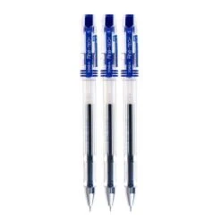 [3-in-1] Dong-A Fine-Tech 0.3mm Pen Set : Blue