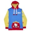 Loungefly X Sanrio Hello Kitty 50th Anniversary Color Block Unisex Hoodie