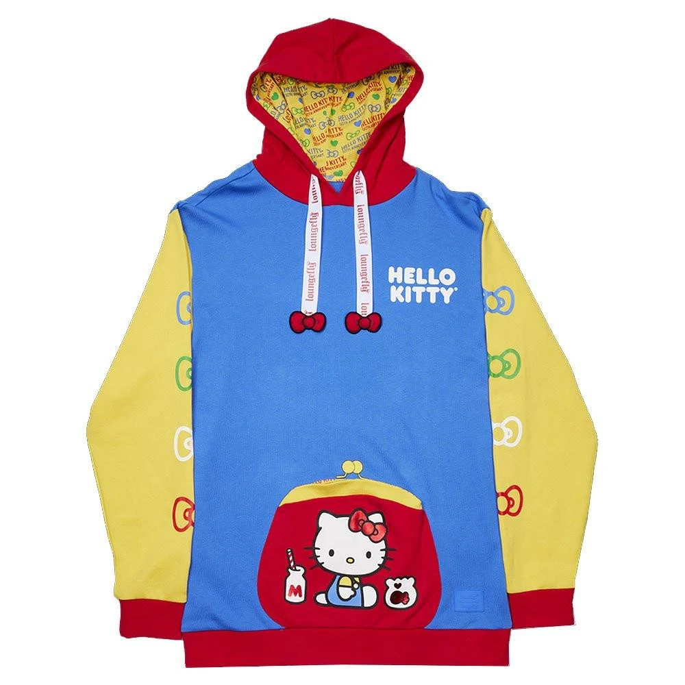 Loungefly x Sanrio Hello Kitty 50th Anniversary Color Block Unisex Hoodie Loungefly X Sanrio Hello Kitty 50th Anniversary Color Block Unisex Hoodie -Hello Discount Store medium 0fb1d1da 1817 442f 818e c18409a31eb2
