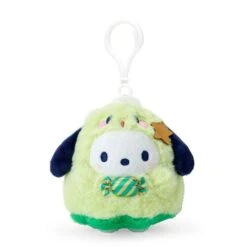 Sanrio Pochacco Candy Ghost Clip-On Keychain Mascot