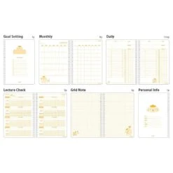 Sanrio Characters 4-Months Study Planner Set : Cutie -Hello Discount Store medium 10515d39 4ebe 4d09 a553 368758249411