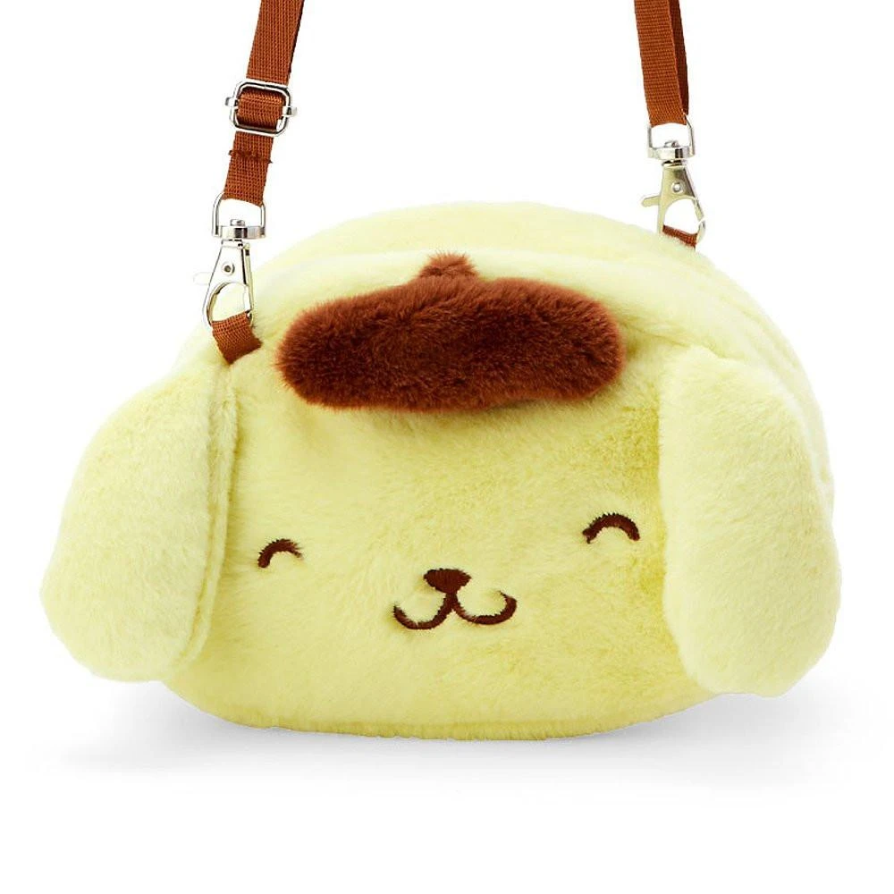 Pompompurin Smile Plush Crossbody Bag SANRIO Pompompurin Smile Plush Crossbody Bag -Hello Discount Store medium 11d104eb 4467 4bf1 8221 ff043c28cc0e