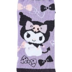 SANRIO Kuromi 3Pair Sneaker Socks -Hello Discount Store medium 12b4a82b 5454 4d8c 8566 40d8980ed91c