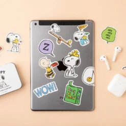 Peanuts Snoopy Tin Case Sticker Set -Hello Discount Store medium 15e47186 5ec7 4c5b bc6a 3972ba349b4a