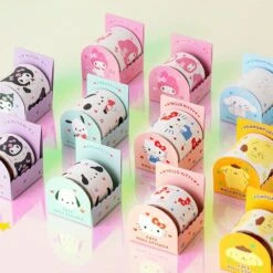 Sanrio Characters Cutie Roll Sticker