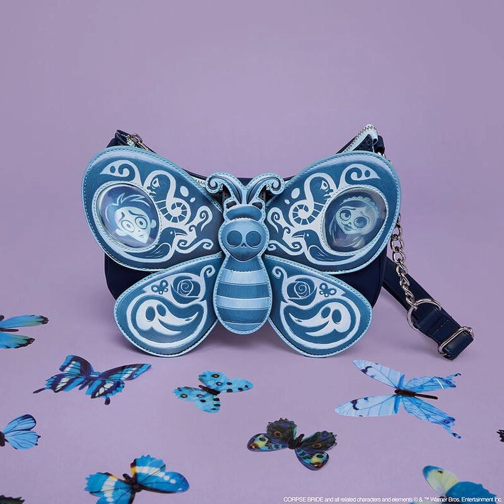 Loungefly x Corpse Bride Butterfly Lenticular Crossbody Bag Loungefly X Corpse Bride Butterfly Lenticular Crossbody Bag -Hello Discount Store medium 17cf8645 f2c9 4b59 8a38 a4e7594ac9ba