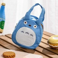 My Neighbor Totoro Die Cut Lunch Bag (Blue)