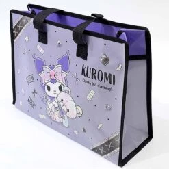 Sanrio Kuromi Happy Time 14" Tarpaulin Bag