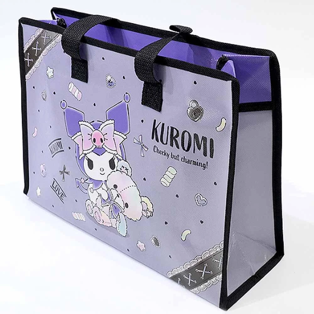 Sanrio Kuromi Happy Time 14" Tarpaulin Bag Sanrio Kuromi Happy Time 14" Tarpaulin Bag -Hello Discount Store medium 1853cf1d c13a 41ac b710 05e858825fe5