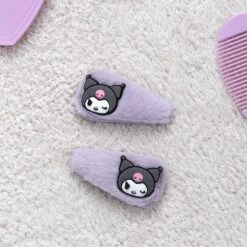 Sanrio Kuromi Furry Hair Pins -Hello Discount Store medium 18c3194c 999e 47b3 9eaf 5ffe96aeb861