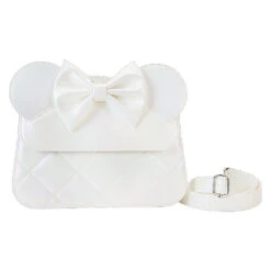 Loungefly X Minnie Mouse Iridescent Wedding Crossbody Bag
