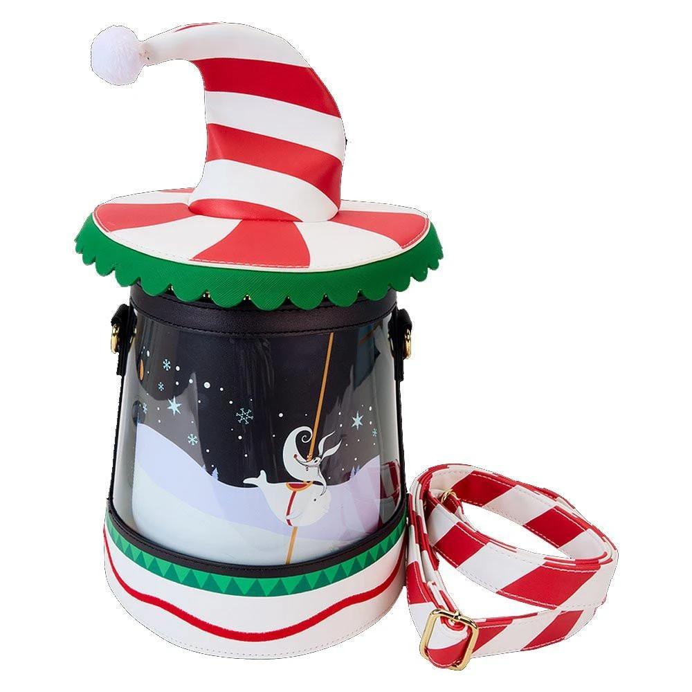 Loungefly x The Nightmare Before Christmas Candy Cane Carousel Spinning Figural Crossbody Bag Loungefly X The Nightmare Before Christmas Candy Cane Carousel Spinning Figural Crossbody Bag -Hello Discount Store medium 1bcd8b3c 7077 4270 9e1d 3042ad30e676