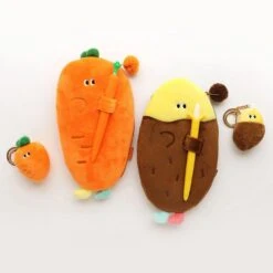 Carrot Friends Plush Pencil Case -Hello Discount Store medium 1e853255 ea58 4fe8 8c19 984db6d60bd2