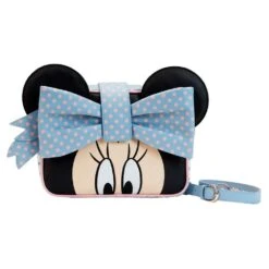 Loungefly X Disney Minnie Mouse Pastel Polka Dot Crossbody Bag