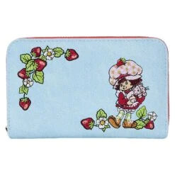 Loungefly X Strawberry Shortcake Denim Heart Shaped Figural Crossbody Bag & Wallet Set -Hello Discount Store medium 258384fc 7446 4827 961c 643919d6db4f