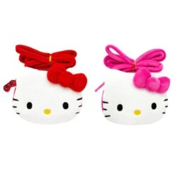 Sanrio Hello Kitty Face Crossbody Bag