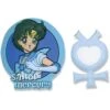 [2-in-1] Sailor Moon Pin Set : Sailor Mercury
