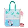 Loungefly X Minnie Mouse Vacation Style Poolside Tote Bag With Coin Bag