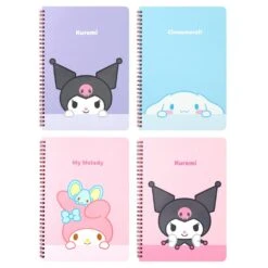 Sanrio Characters Hard Cover Ruled Notebook