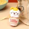 Anirollz X Cup Noodles Kittiroll Plush Charm