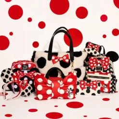 Loungefly X Minnie Mouse Rocks The Dots Classic Bow Figural Crossbody Bag -Hello Discount Store medium 3a2b141d d7d4 495d 888d a8dd75f68fac