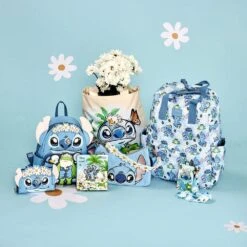 Loungefly X Stitch Springtime Daisy Canvas Tote Bag -Hello Discount Store medium 3c1f0c68 b239 478b bee6 3eea0be1ab7e