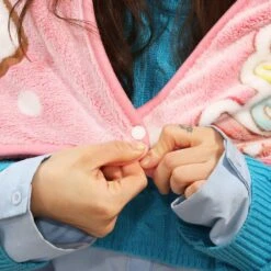 SANRIO Hello Kitty Snap Button Throw Blanket 4 SANRIO Hello Kitty Snap Button Throw Blanket -Hello Discount Store medium 3c204a1c e67e 4bb0 b0ef b59a28b5e6ba