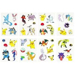 [4-in-1] Pokemon Mini Sticker Set