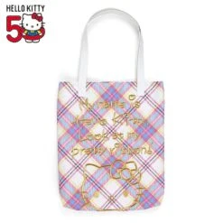 SANRIO Hello Kitty Tote Bag :D-Tartan