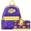 Loungefly X Lakers Mini Backpack Wallet -Hello Discount Store medium 4a8b5216 baba 4359 9a30 aa2a9f76281d