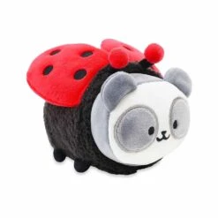 Anirollz Ladybug Pandaroll 6" Small Outfitz Plush