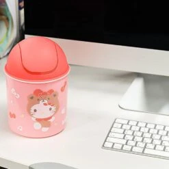 Sanrio Pochacco Desk Trash Bin W/ Swing Lid -Hello Discount Store medium 4cb017de 238b 4ddf 9cb6 f6c3232e1ae9