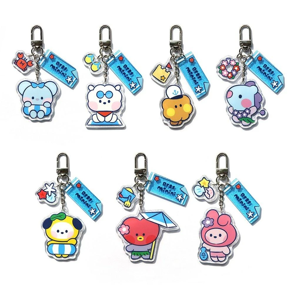 BT21 Acrylic Keyring : Summer Sky BT21 Acrylic Keyring : Summer Sky -Hello Discount Store medium 4cdfeed0 d963 4bec a155 28c157f9e198