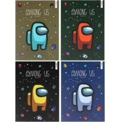 Among Us 8.5mm Ruled Notebook