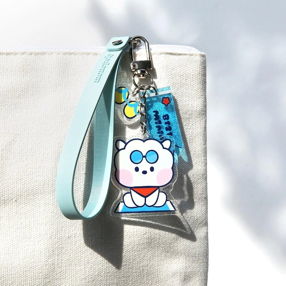 BT21 Acrylic Keyring : Summer Sky BT21 Acrylic Keyring : Summer Sky -Hello Discount Store medium 54d614f5 e9a7 4824 ad9f 8ab0eb38c3de