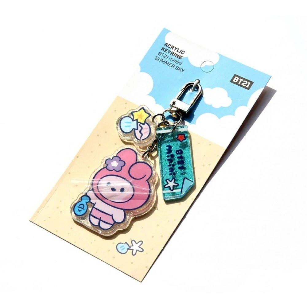 BT21 Acrylic Keyring : Summer Sky BT21 Acrylic Keyring : Summer Sky -Hello Discount Store medium 5abbcdce ca84 4650 be76 108c91d885dc