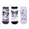 SANRIO Kuromi 3Pair Sneaker Socks