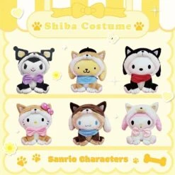 SANRIO Kuromi Shiba 10" Plush -Hello Discount Store medium 6271fc18 2137 41d4 ba49 8935492d8446