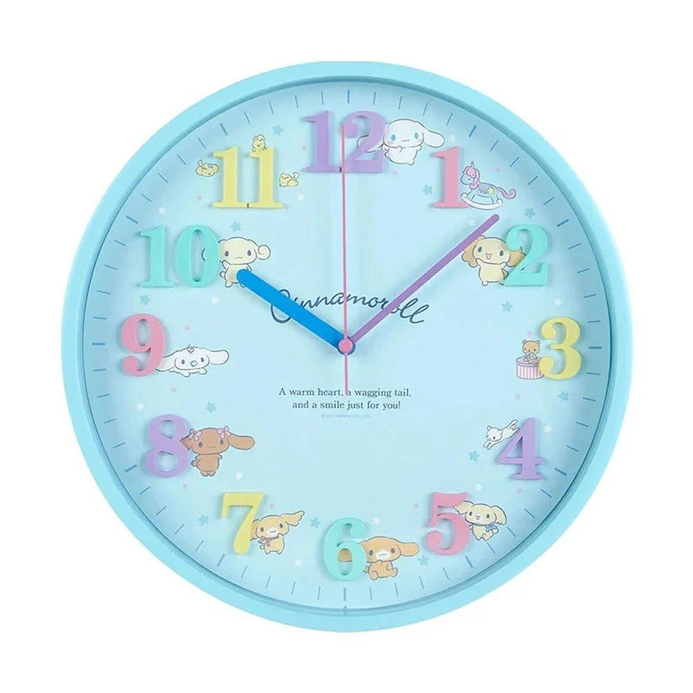 Sanrio Cinnamoroll Wall Clock Sanrio Cinnamoroll Wall Clock -Hello Discount Store medium 6339cba3 8832 4f4f 87b0 f477b598257b