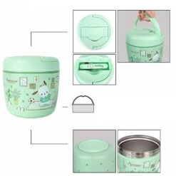 Sanrio Pochacco Insulated Stainless Bento Box -Hello Discount Store medium 637a6a16 1885 4902 94a0 ee5023effbf8