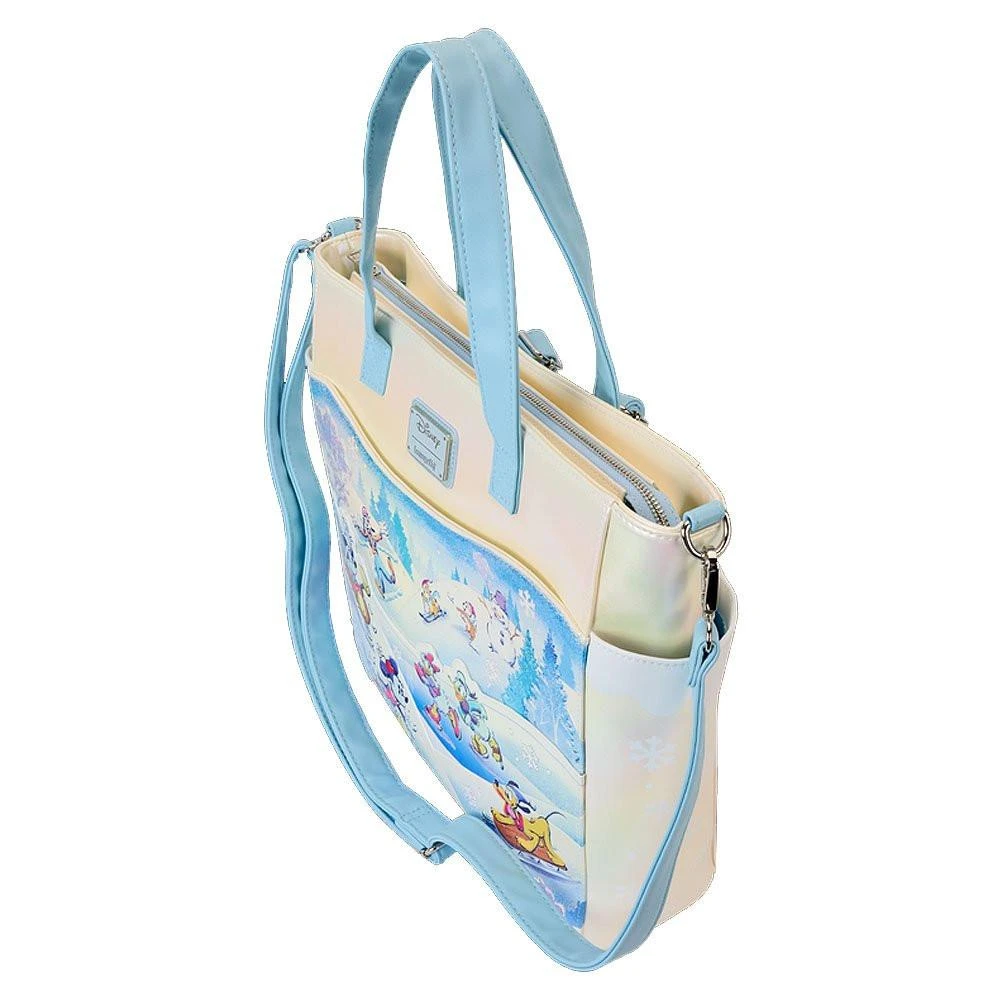 Loungefly x Mickey & Friends Winter Wonderland Scene Convertible Backpack & Tote Bag Loungefly X Mickey & Friends Winter Wonderland Scene Convertible Backpack & Tote Bag -Hello Discount Store medium 63fafabf 477e 462c aec3 5606cd152883