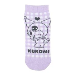 SANRIO Kuromi 3Pair Sneaker Socks -Hello Discount Store medium 65457bc4 9cf9 4dff 855e 373ffc1879a7