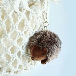 Miffy Bruna Family Hedgehog Mascot Plush Keychain