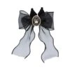 SANRIO Kuromi Mystic Mansion Ribbon Hair Clip -Hello Discount Store medium 70801b5b c9d8 4069 85f4 04898a88d2de